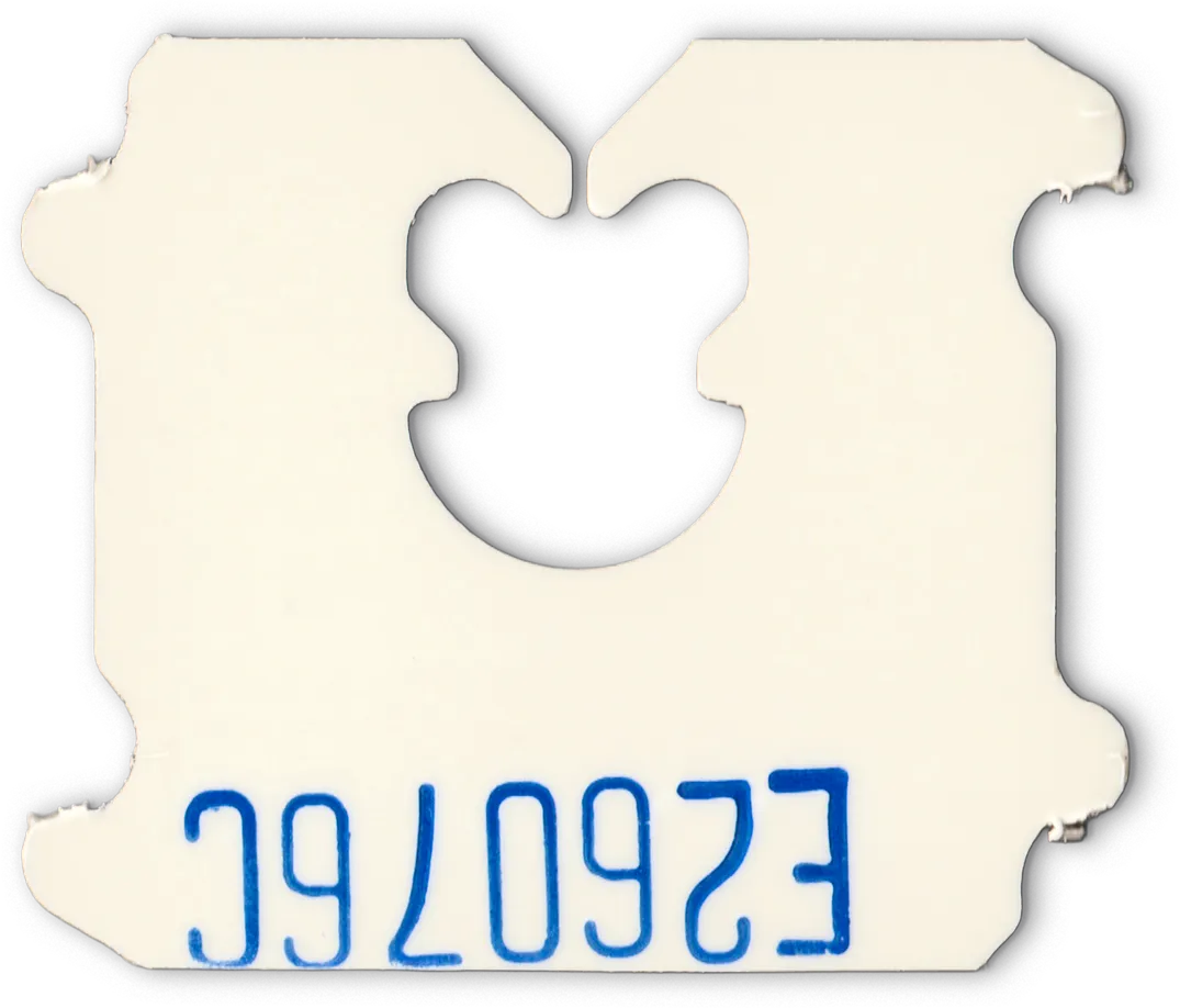 Bread clip specimen 001