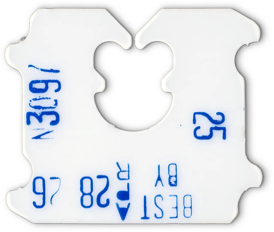 Bread clip specimen 004