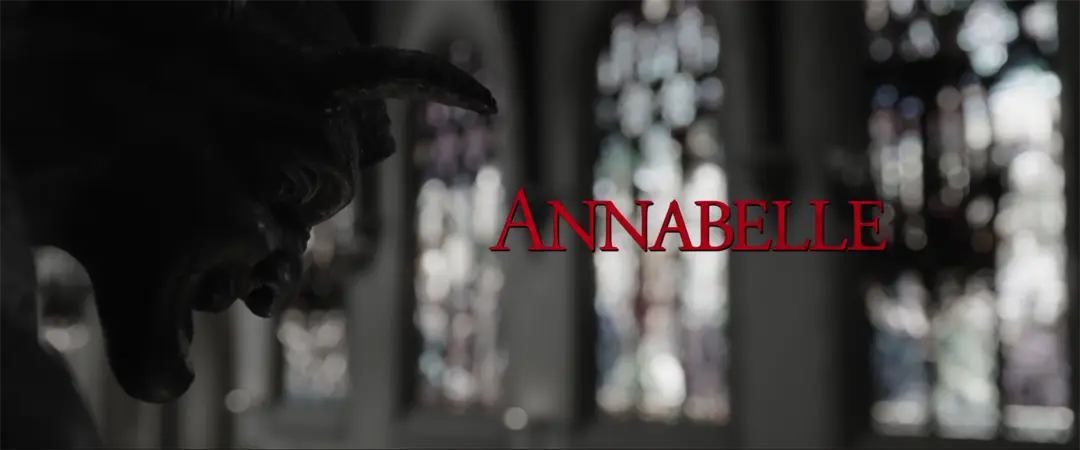 Annabelle title card