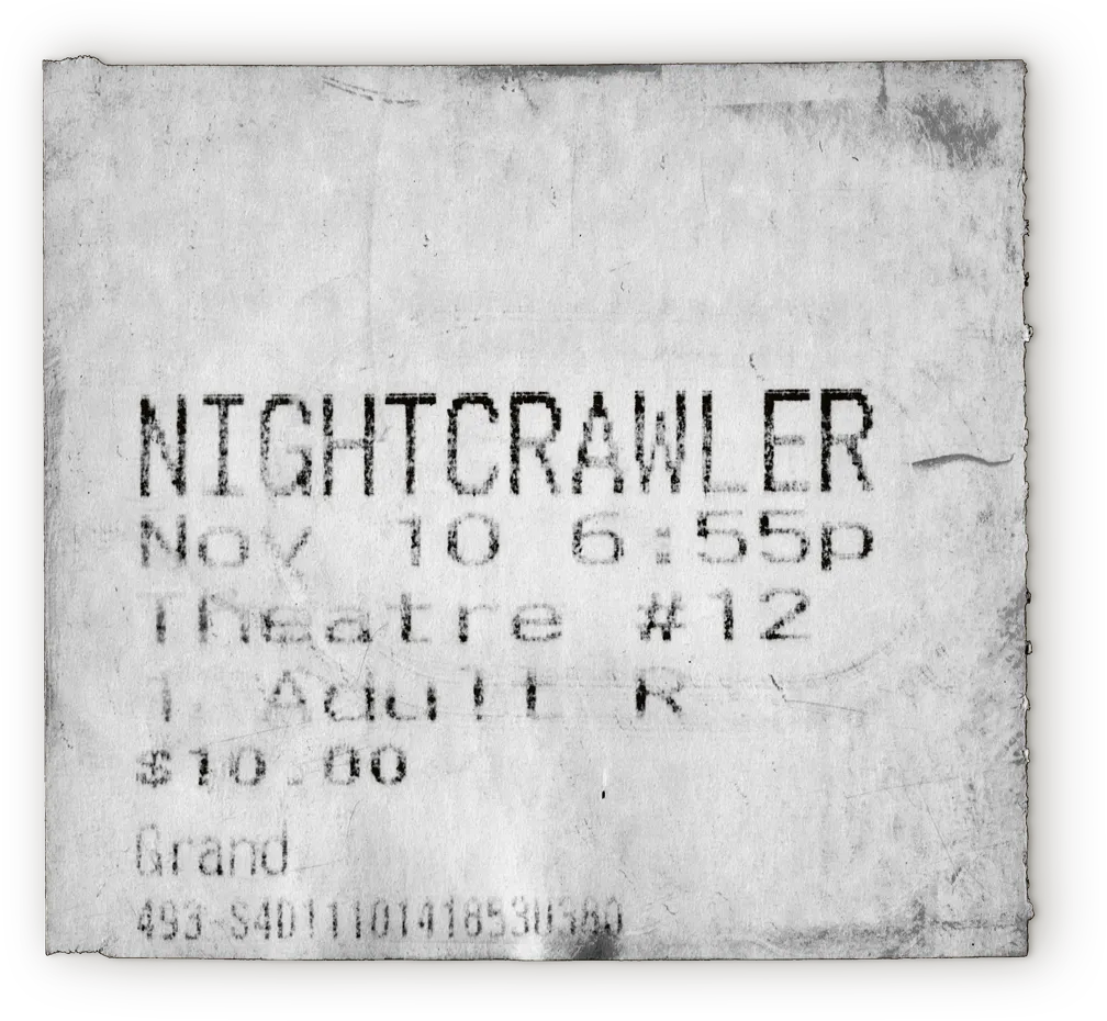 Nightcrawler ticket (enhanced)